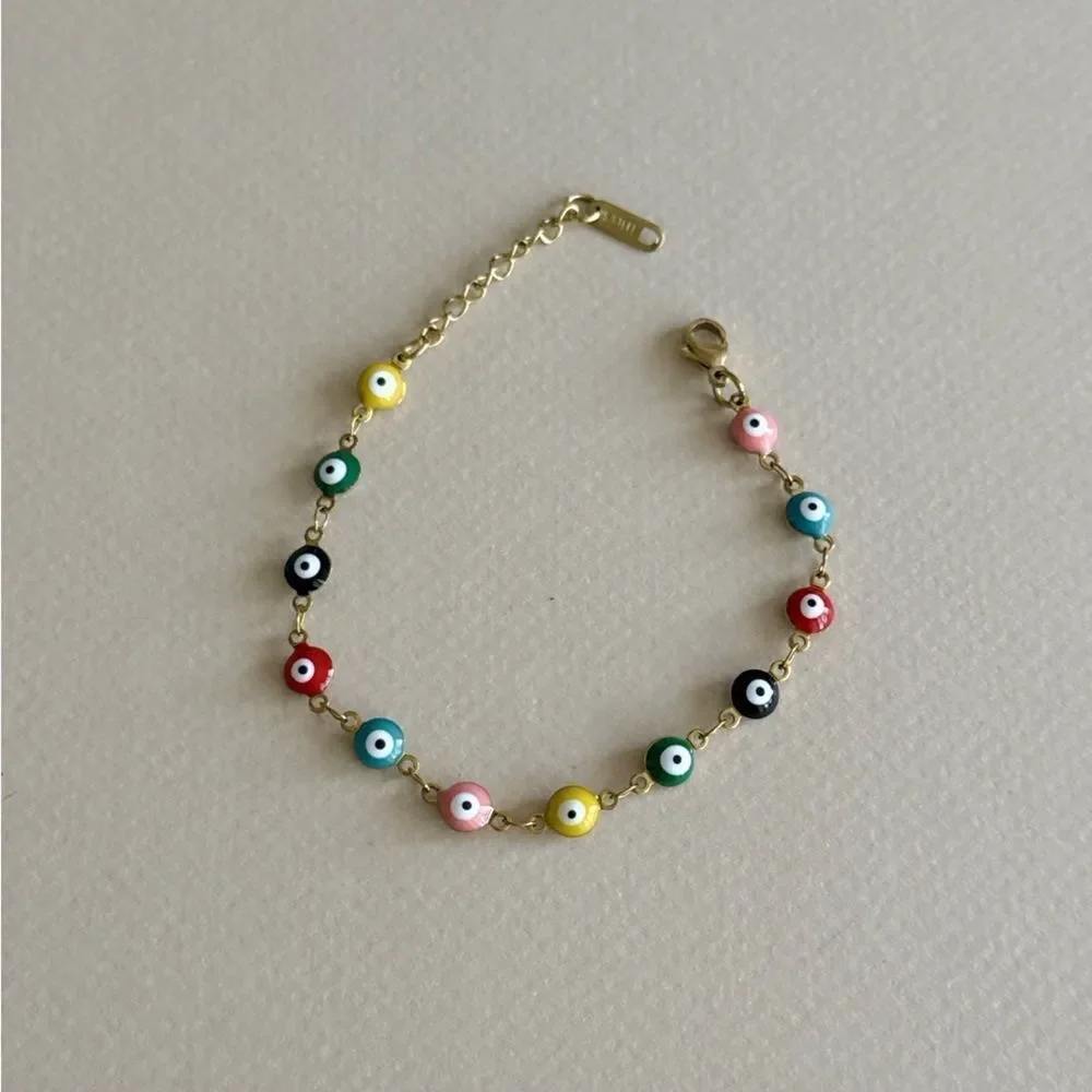 Colorful Evil Eye Bracelet #2231